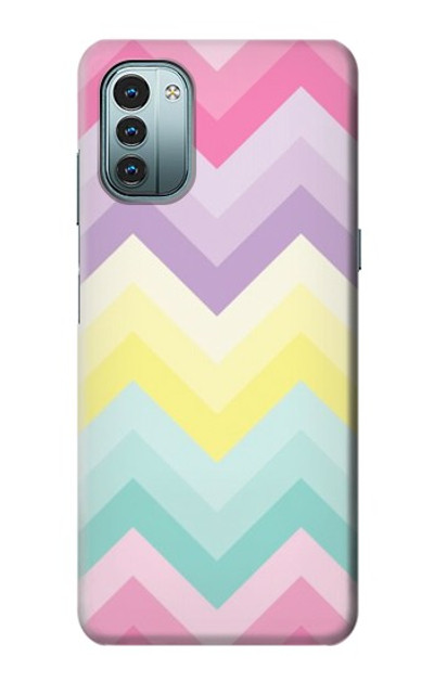 S3514 Rainbow Zigzag Case Cover Custodia per Nokia G11, G21