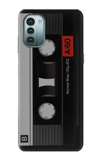 S3516 Vintage Cassette Tape Case Cover Custodia per Nokia G11, G21