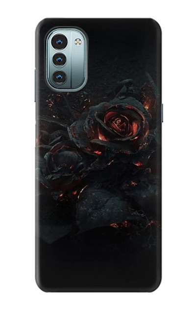 S3672 Burned Rose Case Cover Custodia per Nokia G11, G21