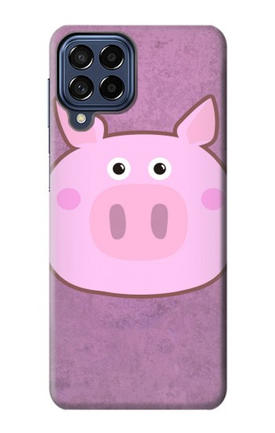 S3269 Pig Cartoon Case Cover Custodia per Samsung Galaxy M53