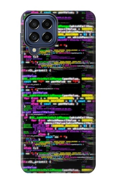 S3420 Coding Programmer Case Cover Custodia per Samsung Galaxy M53