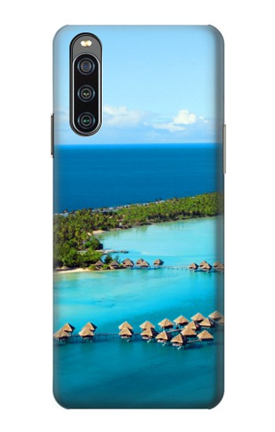 S0844 Bora Bora Island Case Cover Custodia per Sony Xperia 10 IV S0844 Bora Bora Island Case Cover Custodia per Sony Xperia 10 IV