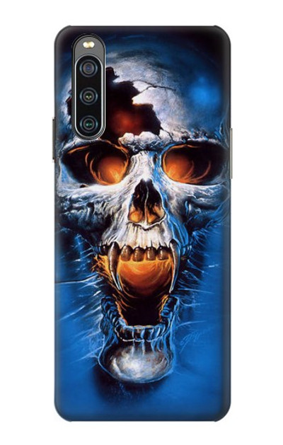 S1462 Vampire Skull Case Cover Custodia per Sony Xperia 10 IV