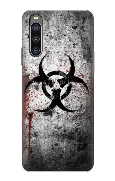 S2440 Biohazards Biological Hazard Case Cover Custodia per Sony Xperia 10 IV