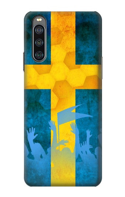 S2990 Sweden Football Soccer Case Cover Custodia per Sony Xperia 10 IV