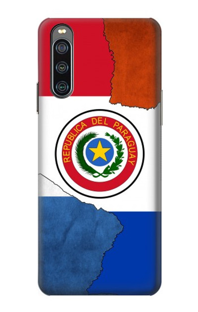 S3017 Paraguay Flag Case Cover Custodia per Sony Xperia 10 IV S3017 Paraguay Flag Case Cover Custodia per Sony Xperia 10 IV