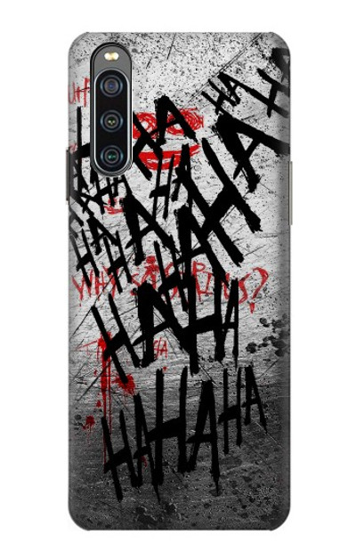 S3073 Joker Hahaha Blood Splash Case Cover Custodia per Sony Xperia 10 IV