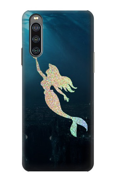 S3250 Mermaid Undersea Case Cover Custodia per Sony Xperia 10 IV