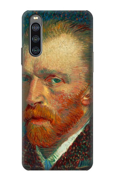 S3335 Vincent Van Gogh Self Portrait Case Cover Custodia per Sony Xperia 10 IV