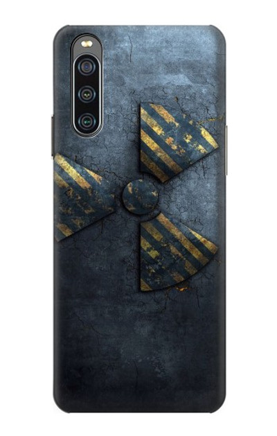 S3438 Danger Radioactive Case Cover Custodia per Sony Xperia 10 IV