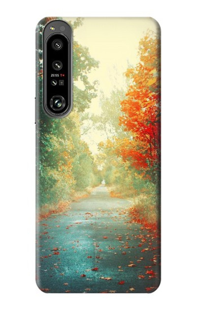 S0913 Road Through The Woods Case Cover Custodia per Sony Xperia 1 IV