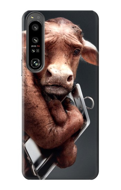 S1271 Crazy Cow Case Cover Custodia per Sony Xperia 1 IV S1271 Crazy Cow Case Cover Custodia per Sony Xperia 1 IV