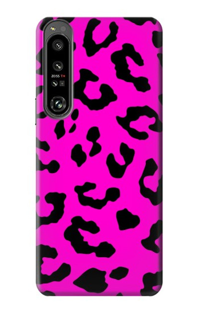 S1850 Pink Leopard Pattern Case Cover Custodia per Sony Xperia 1 IV S1850 Pink Leopard Pattern Case Cover Custodia per Sony Xperia 1 IV