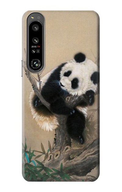 S2210 Panda Fluffy Art Painting Case Cover Custodia per Sony Xperia 1 IV S2210 Panda Fluffy Art Painting Case Cover Custodia per Sony Xperia 1 IV
