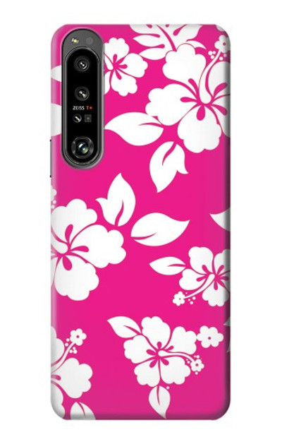 S2246 Hawaiian Hibiscus Pink Pattern Case Cover Custodia per Sony Xperia 1 IV S2246 Hawaiian Hibiscus Pink Pattern Case Cover Custodia per Sony Xperia 1 IV