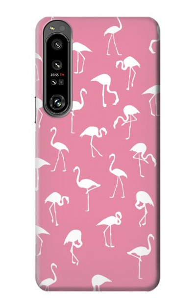 S2858 Pink Flamingo Pattern Case Cover Custodia per Sony Xperia 1 IV