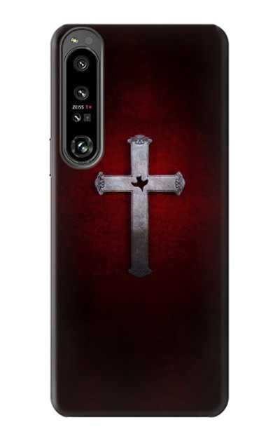 S3160 Christian Cross Case Cover Custodia per Sony Xperia 1 IV