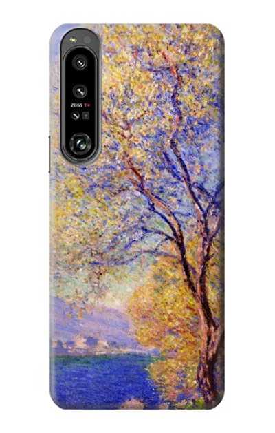 S3339 Claude Monet Antibes Seen from the Salis Gardens Case Cover Custodia per Sony Xperia 1 IV