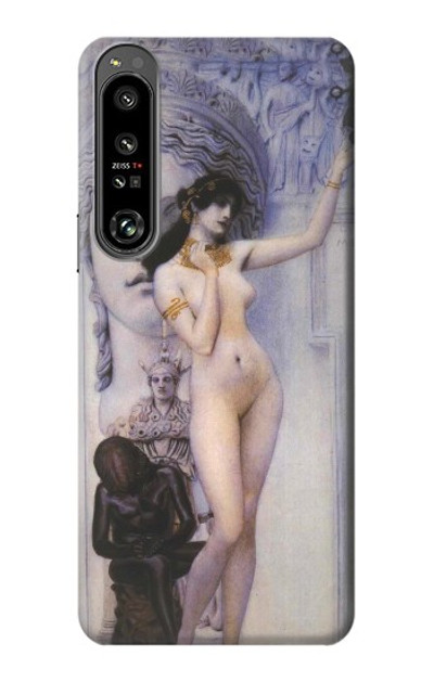 S3353 Gustav Klimt Allegory of Sculpture Case Cover Custodia per Sony Xperia 1 IV