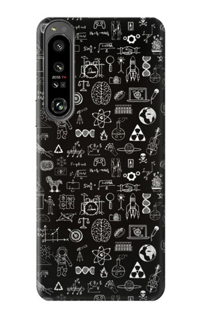 S3426 Blackboard Science Case Cover Custodia per Sony Xperia 1 IV S3426 Blackboard Science Case Cover Custodia per Sony Xperia 1 IV
