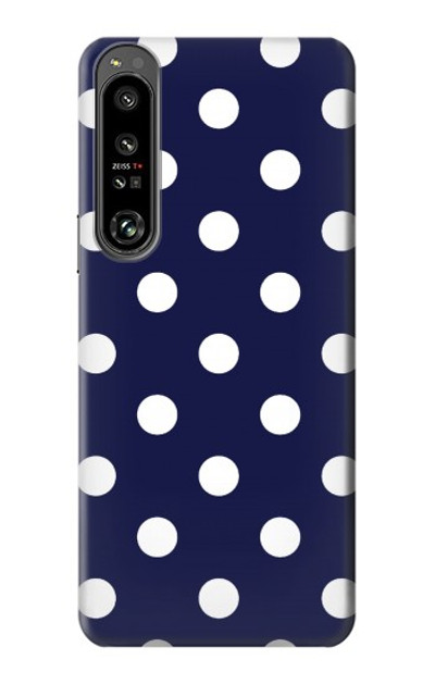 S3533 Blue Polka Dot Case Cover Custodia per Sony Xperia 1 IV