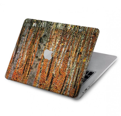 S3380 Gustav Klimt Birch Forest Case Cover Custodia per MacBook Air 13″ (2022,2024) - A2681, A3113
