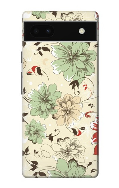 S2179 Flower Floral Vintage Art Pattern Case Cover Custodia per Google Pixel 6a