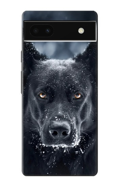 S3168 German Shepherd Black Dog Case Cover Custodia per Google Pixel 6a