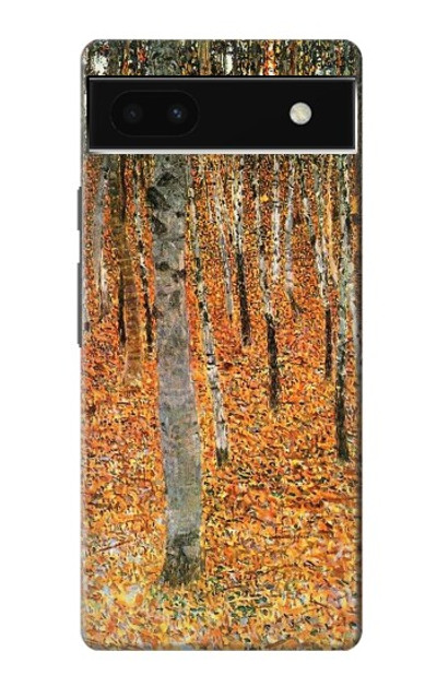 S3380 Gustav Klimt Birch Forest Case Cover Custodia per Google Pixel 6a