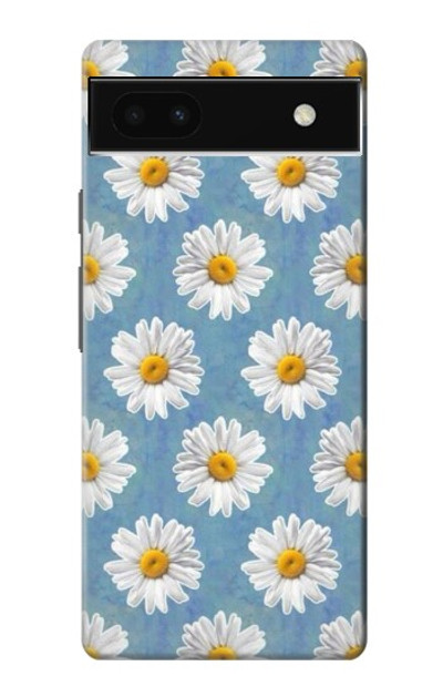 S3454 Floral Daisy Case Cover Custodia per Google Pixel 6a