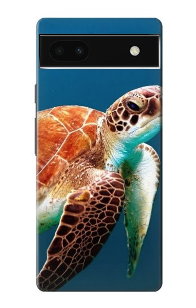 S3497 Green Sea Turtle Case Cover Custodia per Google Pixel 6a