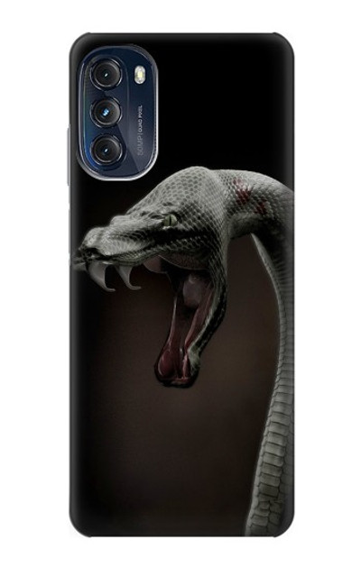 S1597 Black Mamba Snake Case Cover Custodia per Motorola Moto G (2022)