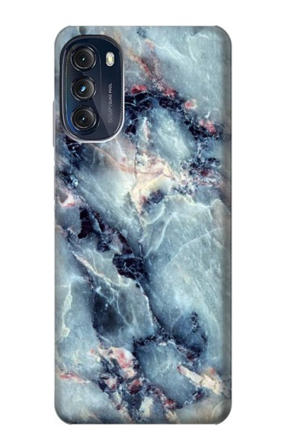 S2689 Blue Marble Texture Graphic Printed Case Cover Custodia per Motorola Moto G (2022)