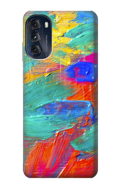 S2942 Brush Stroke Painting Case Cover Custodia per Motorola Moto G (2022)