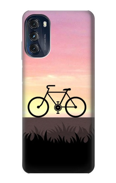 S3252 Bicycle Sunset Case Cover Custodia per Motorola Moto G (2022)