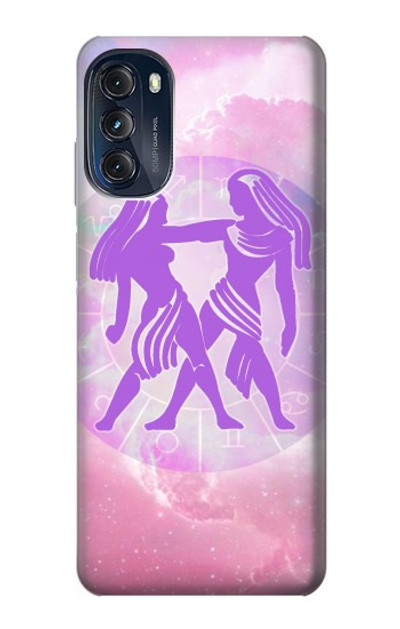 S3259 Zodiac Gemini Case Cover Custodia per Motorola Moto G (2022)