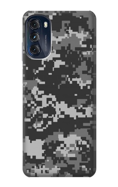 S3293 Urban Black Camo Camouflage Case Cover Custodia per Motorola Moto G (2022)