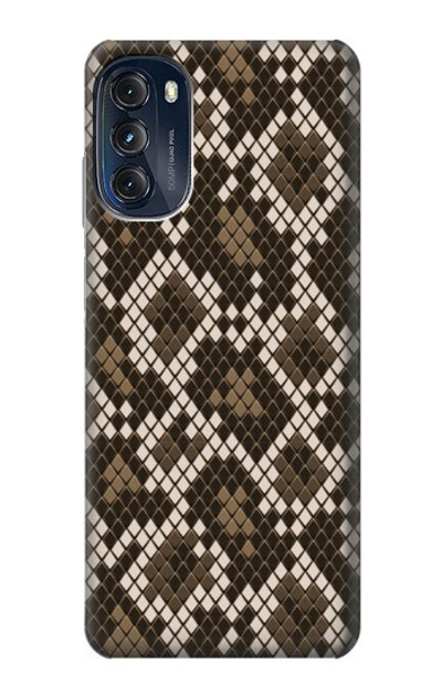 S3389 Seamless Snake Skin Pattern Graphic Case Cover Custodia per Motorola Moto G (2022)
