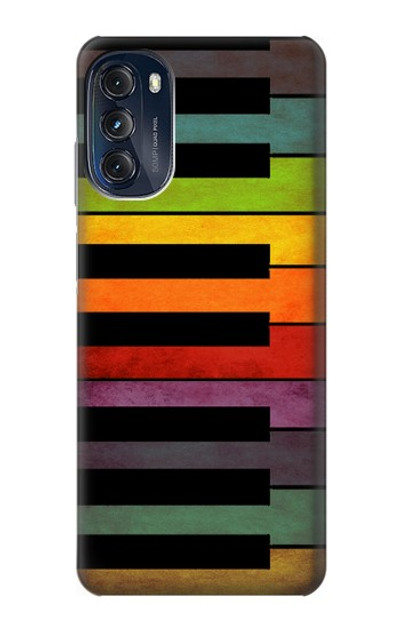 S3451 Colorful Piano Case Cover Custodia per Motorola Moto G (2022)