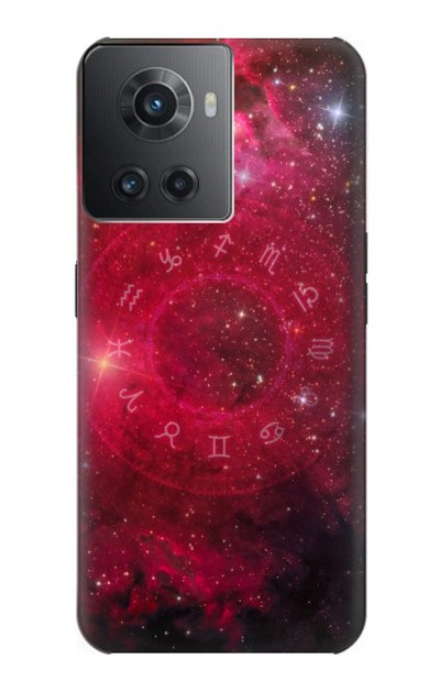S3368 Zodiac Red Galaxy Case Cover Custodia per OnePlus Ace