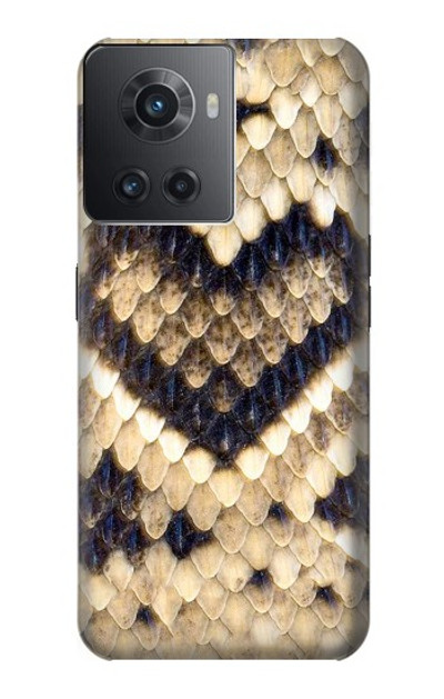S3417 Diamond Rattle Snake Graphic Print Case Cover Custodia per OnePlus Ace
