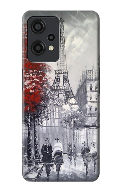 S1295 Eiffel Painting of Paris Case Cover Custodia per OnePlus Nord CE 2 Lite 5G