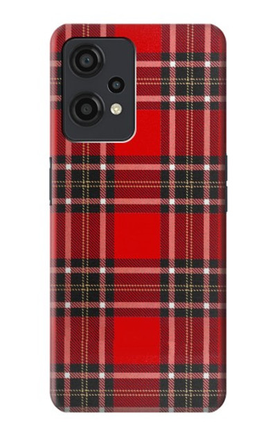 S2374 Tartan Red Pattern Case Cover Custodia per OnePlus Nord CE 2 Lite 5G