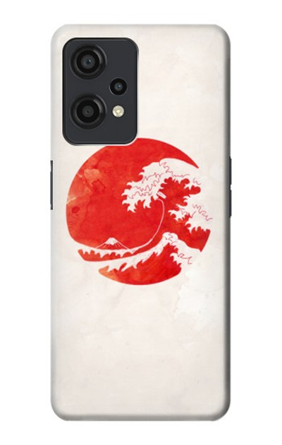 S3237 Waves Japan Flag Case Cover Custodia per OnePlus Nord CE 2 Lite 5G