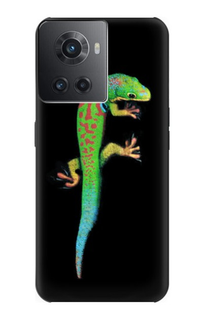 S0125 Green Madagascan Gecko Case Cover Custodia per OnePlus 10R