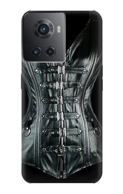 S1639 Gothic Corset Black Case Cover Custodia per OnePlus 10R