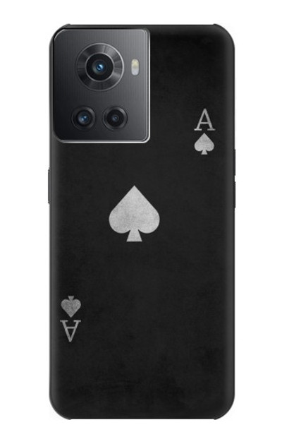 S3152 Black Ace of Spade Case Cover Custodia per OnePlus 10R