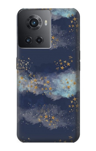 S3364 Gold Star Sky Case Cover Custodia per OnePlus 10R