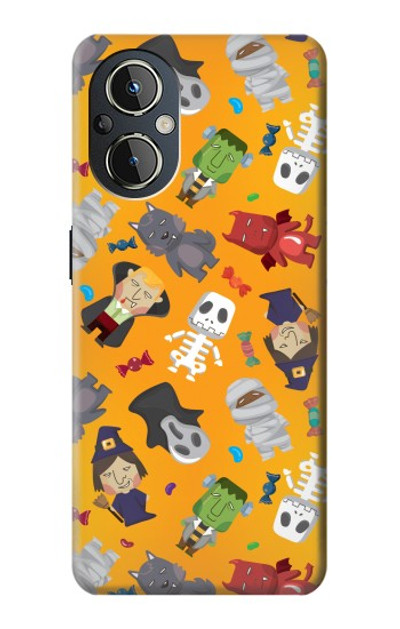 S3275 Cute Halloween Cartoon Pattern Case Cover Custodia per OnePlus Nord N20 5G