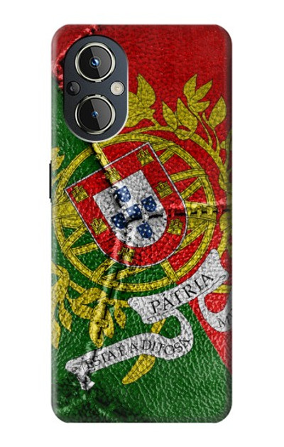 S3300 Portugal Flag Vintage Football Graphic Case Cover Custodia per OnePlus Nord N20 5G